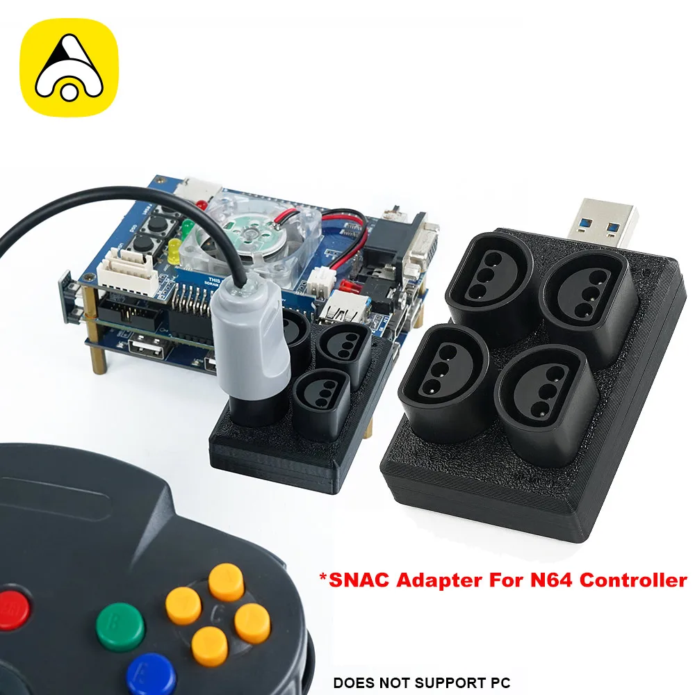 SNAC-Adapter für Nintendo 64-Game-Controller, Konverter-Adapter für MiSTer FPGA Image