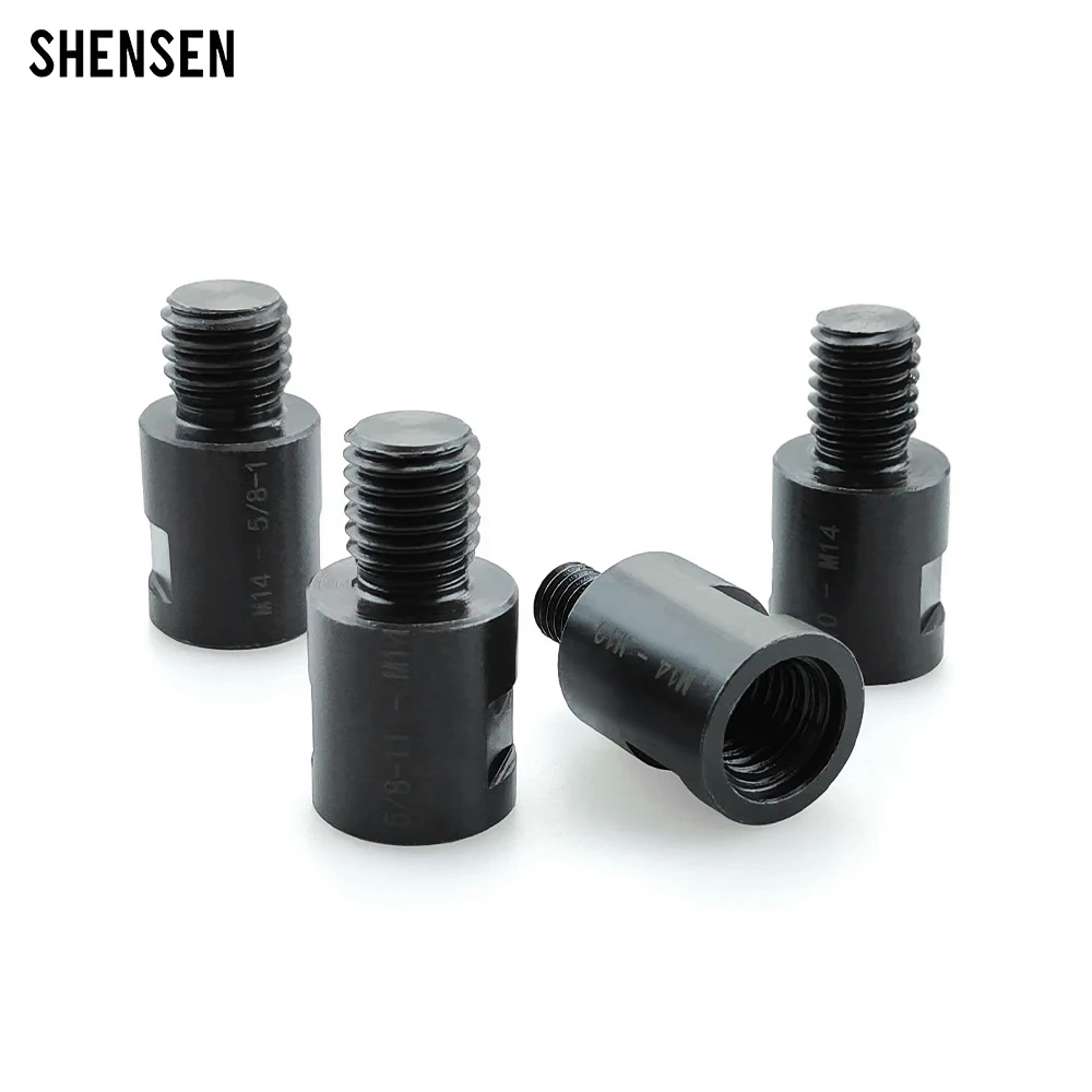 M14 M10 5/8-11'' Adapter Winkelschleifer Gewindewandler Adaptiver Wellenverbinder Poliert für Diamantkernbohrer Lochsäge Image