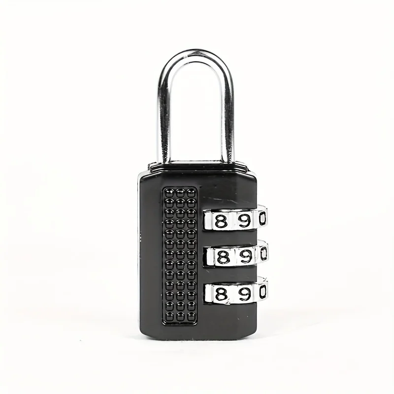 Mehrzweck-Passwort, kleines Vorhängeschloss, Outdoor-Rucksack-Sicherheitsschloss, tragbares, leichtes Vorhängeschloss aus Legierung Image