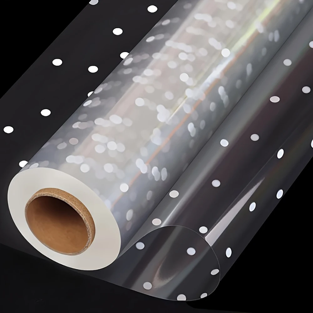 1 Rolle transparente Zellophan-Verpackungsrolle, Geschenkpapier, Snacks und Blumen, Geschenkpapier, Verpackungszubehör, DIY-Handwerk Image