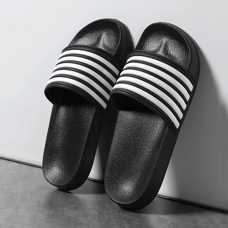 Herrenschuhe Herren Home Plips Plops Soft Slides Rutschfeste Hausschuhe Indoor Outdoor EVA Sandalen Strand Garten Sandalen Große Größe 47 48
