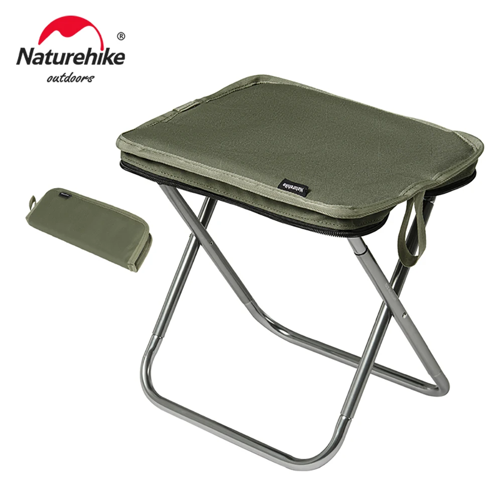 Naturehike Camping Stuhl Im Freien Leichte Aluminium Klappstühle Tragbare Angeln Hocker Verdickung Schwamm Wandern Hocker Sitz