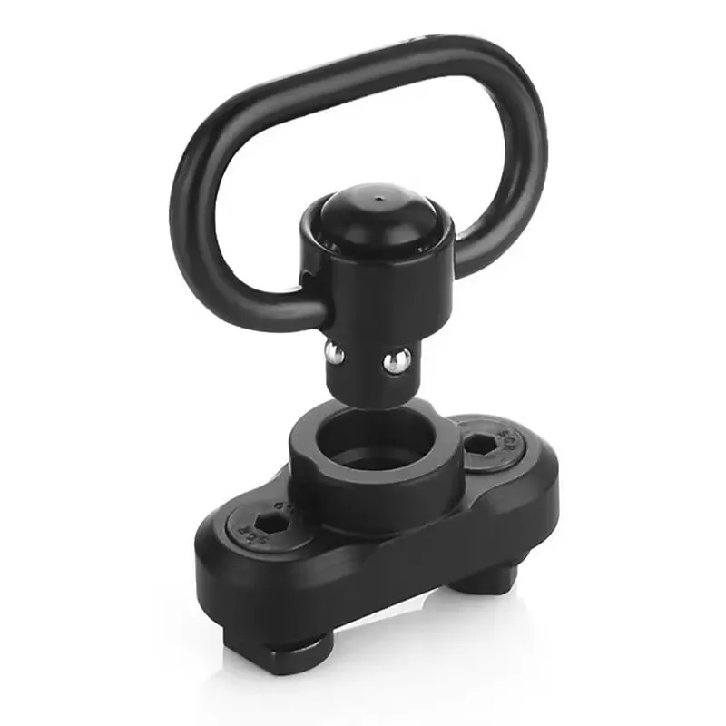 QD M-LOK Sling Swivel Adapter Schienenmontage SLING Schnalle Metallband Schlaufenband Schienenmontage Stahl Druckknopf Image