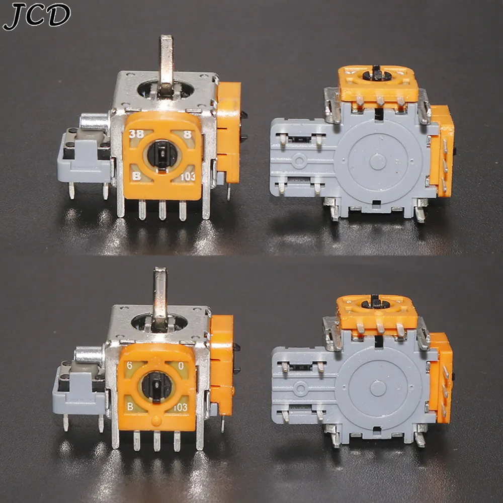 JCD 2 stücke Für Schalter Pro Gamepad 3D Analog Joystick Rocker Für PS3 PS4 Thumb-Sticks Modul Potentiometer Reparatur Teile zubehör Image