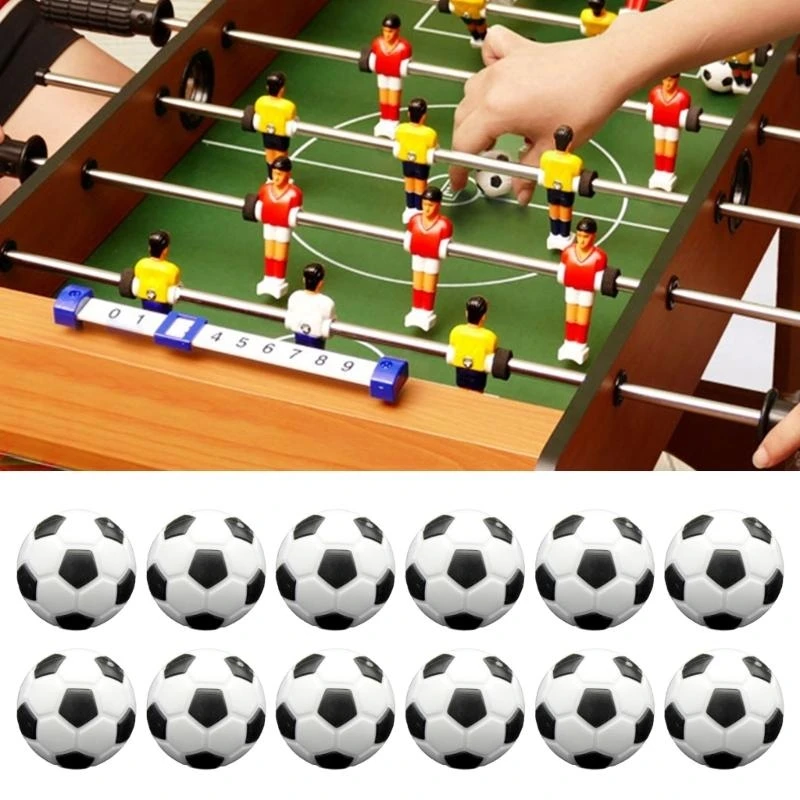 12pcs offizieller Tabletop Game Ball Table Football Soccer Ersatz Ball K1YF Image