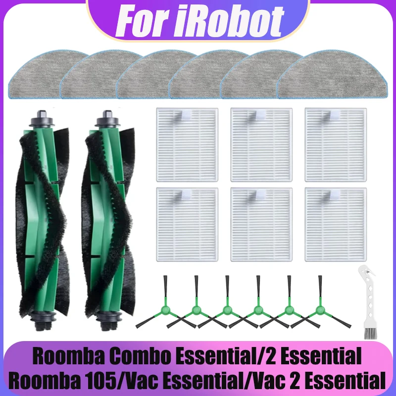 Kompatibel für iRobot Roomba Combo Essential, (Roomba Vac Essential), Roomba 105-Kombination, Roomba 104-Kombination Y0140 Y0110 Y0112 Image