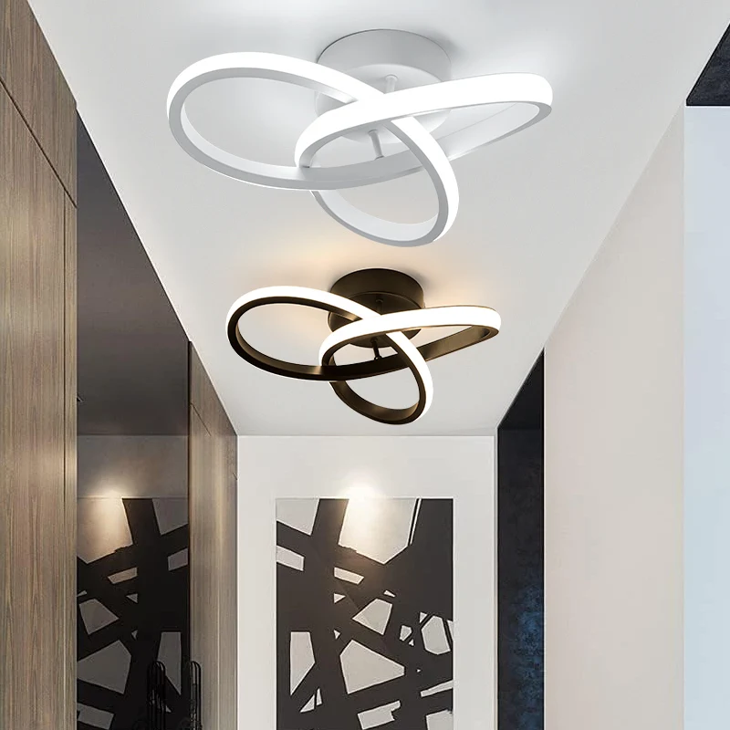 Haushalt LED Kronleuchter drei Farben Lampe modernen Stil Decken leuchte Schlafzimmer Licht Oberfläche Installation 220V Esszimmer Lampe