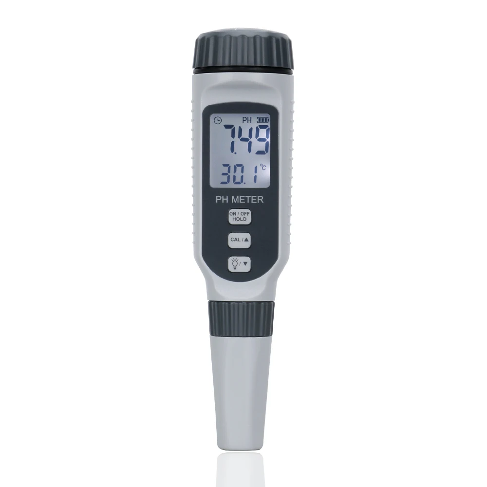 Professionelles pH-Messgerät, Stifttyp, Wasserqualitätstester, Säuremesser, PH-Säuremessgerät für Aquarium, Säuremesser, Wassermessung PH818 Image