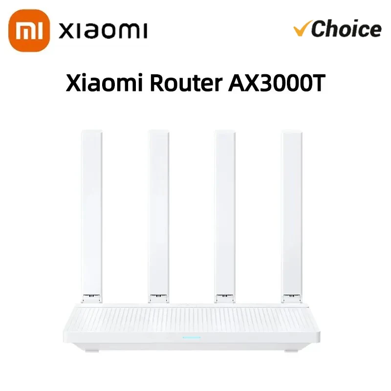 NEUER Original Xiaomi AX3000T Router 5 GHz 160 MHz Breitband 1,3 GHz Prozessor Hochgeschwindigkeits-NFC-Verbindung für Home-Office-Spiele -CN Image