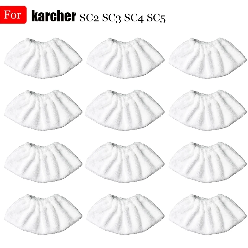 Steam Mop Tuch Reinigung Pad Tuch Abdeckung Lumpen Ersetzen Zubehör Für Karcher EasyFix SC2 SC3 SC4 SC5 Mop Reiniger Ersatzteile Image