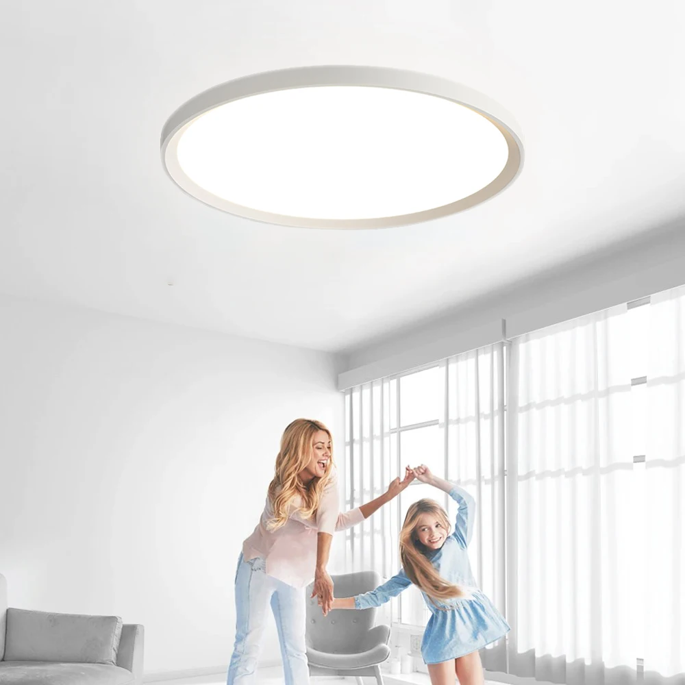 Wasserdichte und insekten sichere runde LED-Decken leuchte Decken leuchte Badezimmer Wohnzimmer Schlafzimmer Haupt beleuchtung Beleuchtung