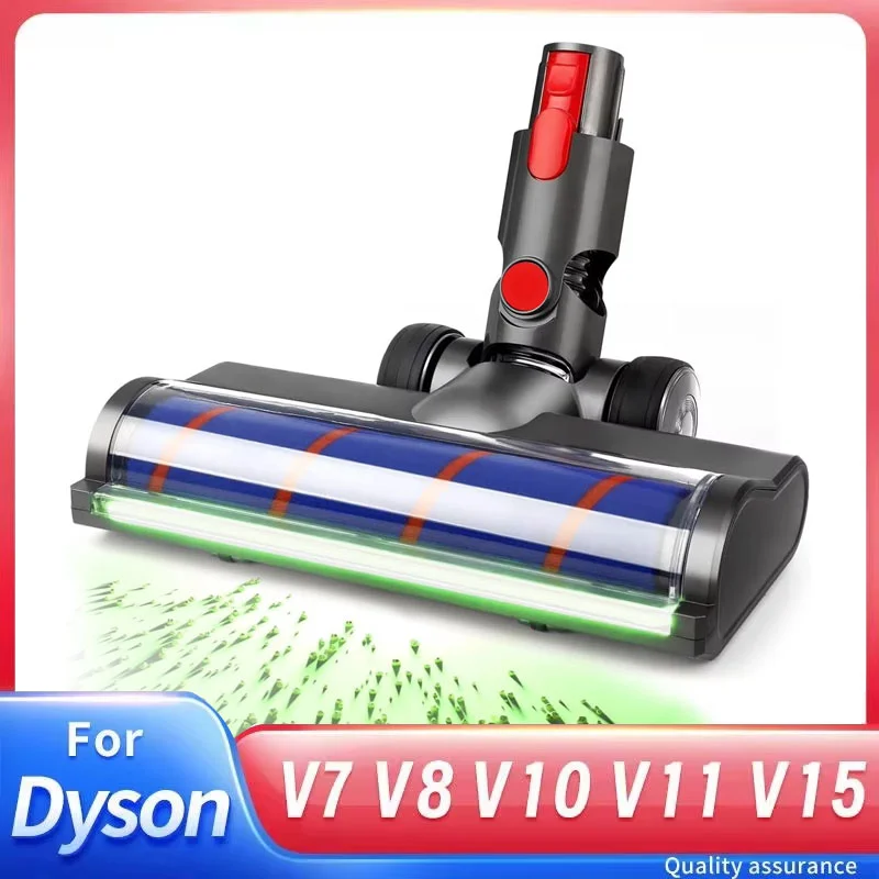 Bürstenkopf für Dyson V7 V8 V10 V11 V15 LED Stauberkennung Bodenkopf Ersatz-Vakuumaufsatz für Hartböden Image