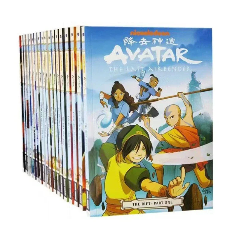 Amerikanische comics action comedy fantasy 18 bücher avatar: die letzte air bender saison 1 2 englisch bilderbuch Image