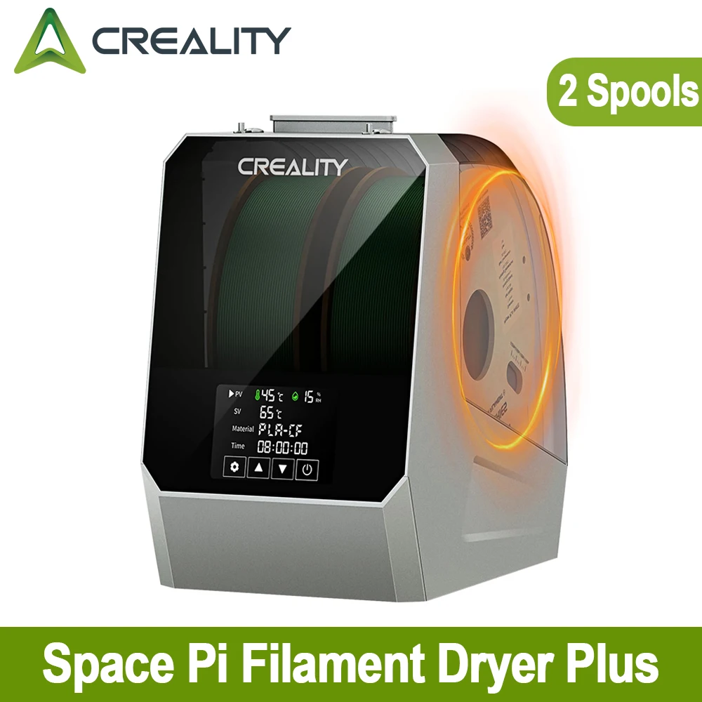 Creality Space Pi Filament Dryer Plus Drying Box Verbesserter Drying Dehydrator mit zwei Rollen für 2 kg Filament 360 ° Heißluftheizung Image