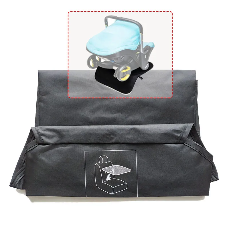 Autos itz Anti-Verschleiß-Pad für Baby 4 in 1 Kinderwagen kompatibel die meisten Kinderwagen Bebe Korb Abstand halter von Kratzer Schmutz Kinderwagen Zubehör Image