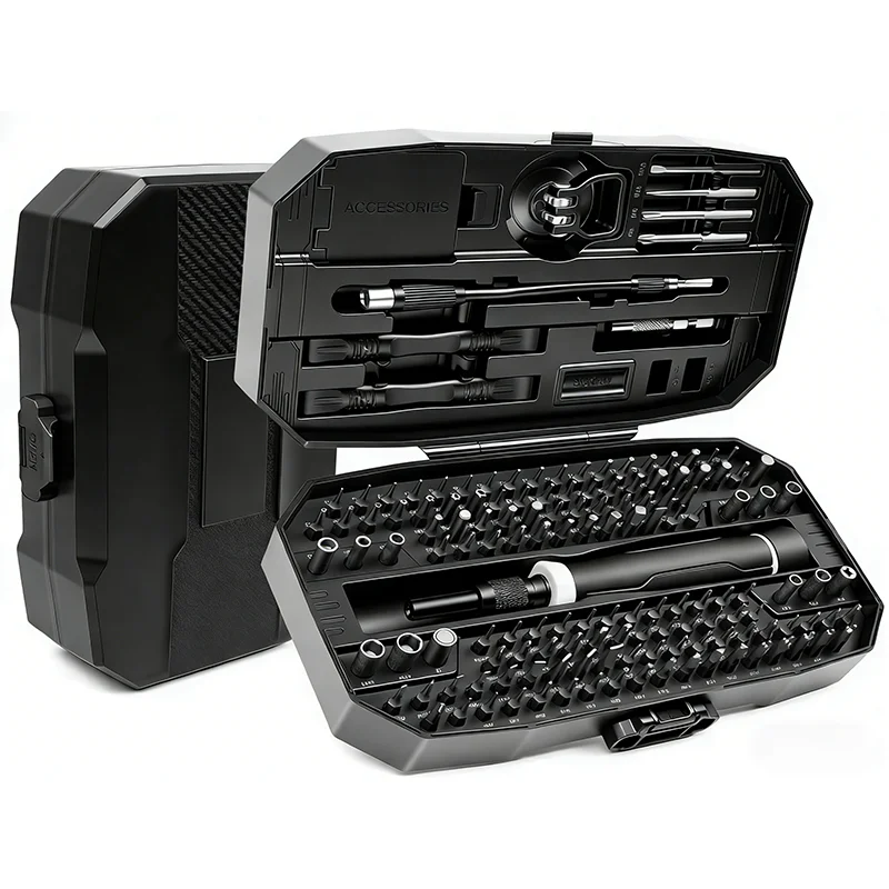 152-in-1 magnetisches Mini-Präzisions-Schraubendreher-Set, Laptop-Werkzeugset, professionelles Computer-Schraubendreher-Reparaturset Image