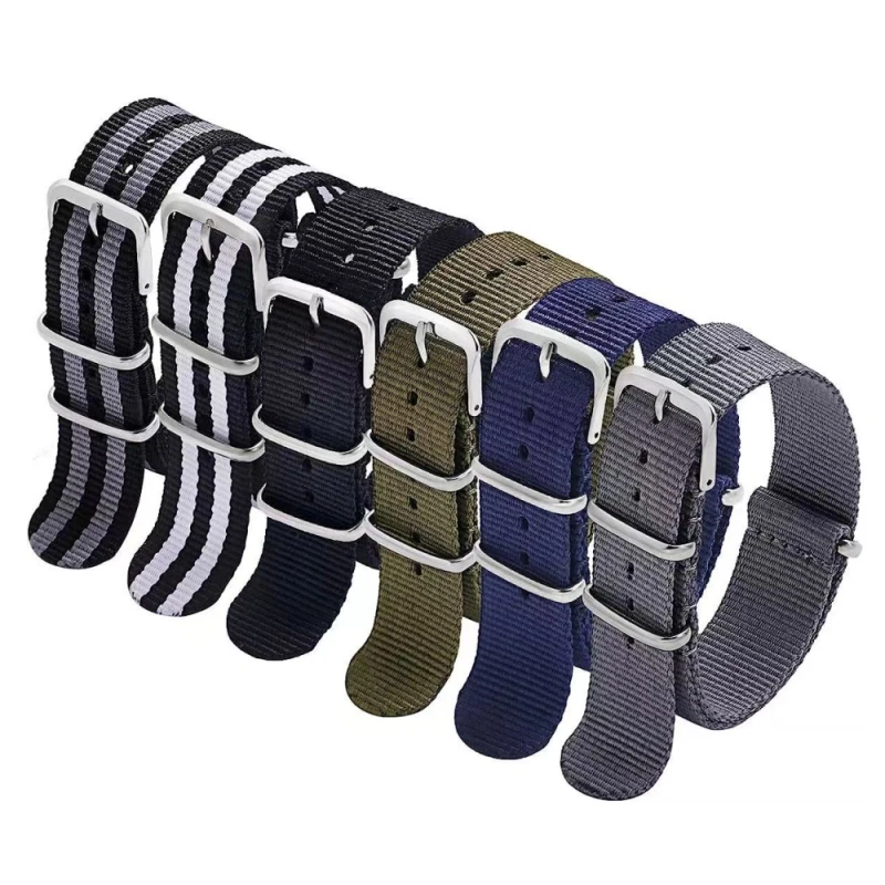 Klassische ballistische Nylon Armband für Nato strap 18mm 20mm 22mm Armee Sport Armband Gürtel Zubehör Dropshipping Image