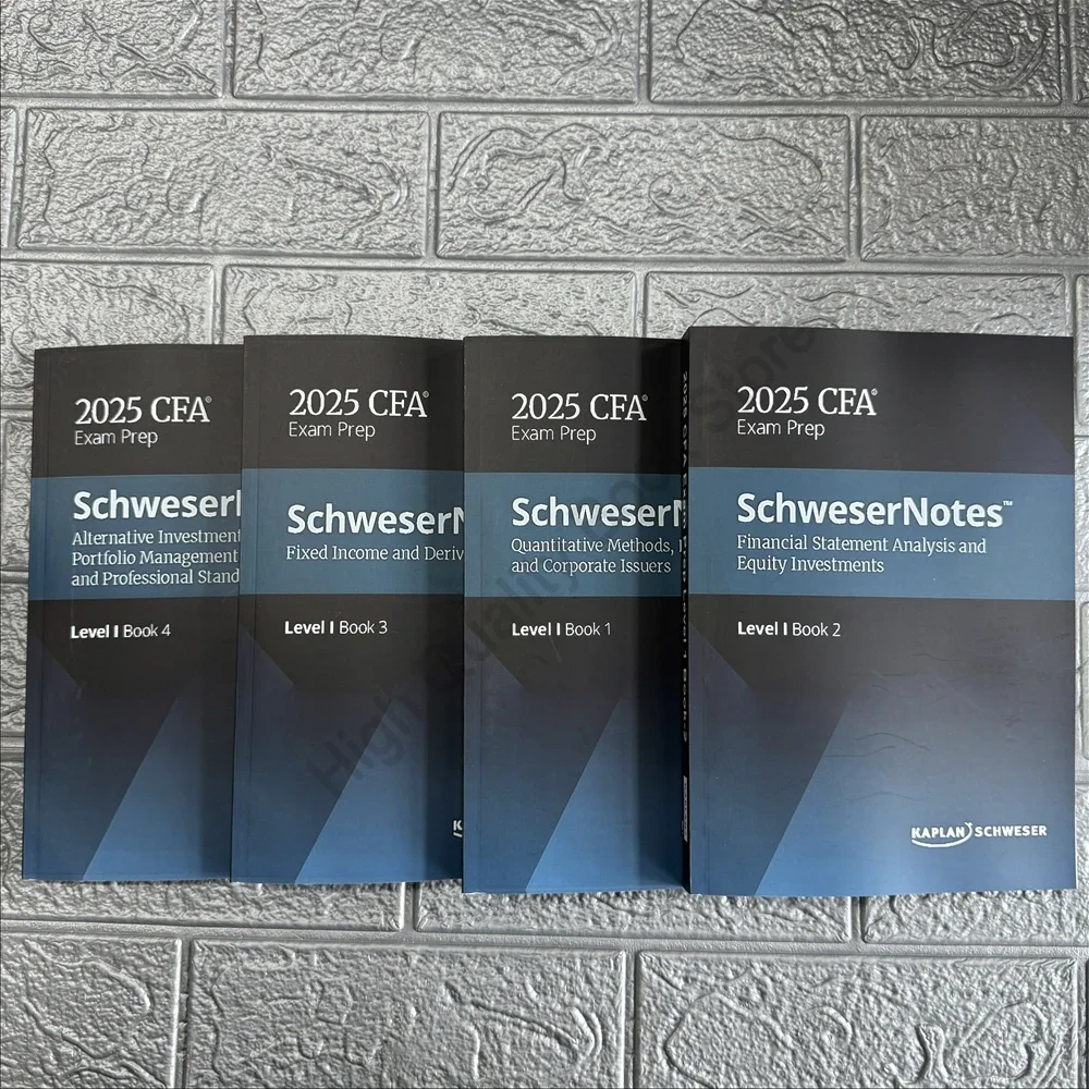 2025 cfa level 1 schwes ernotes englisch notes chartered finanz analyst, quantitative methoden, paper edition lehrbuch Image