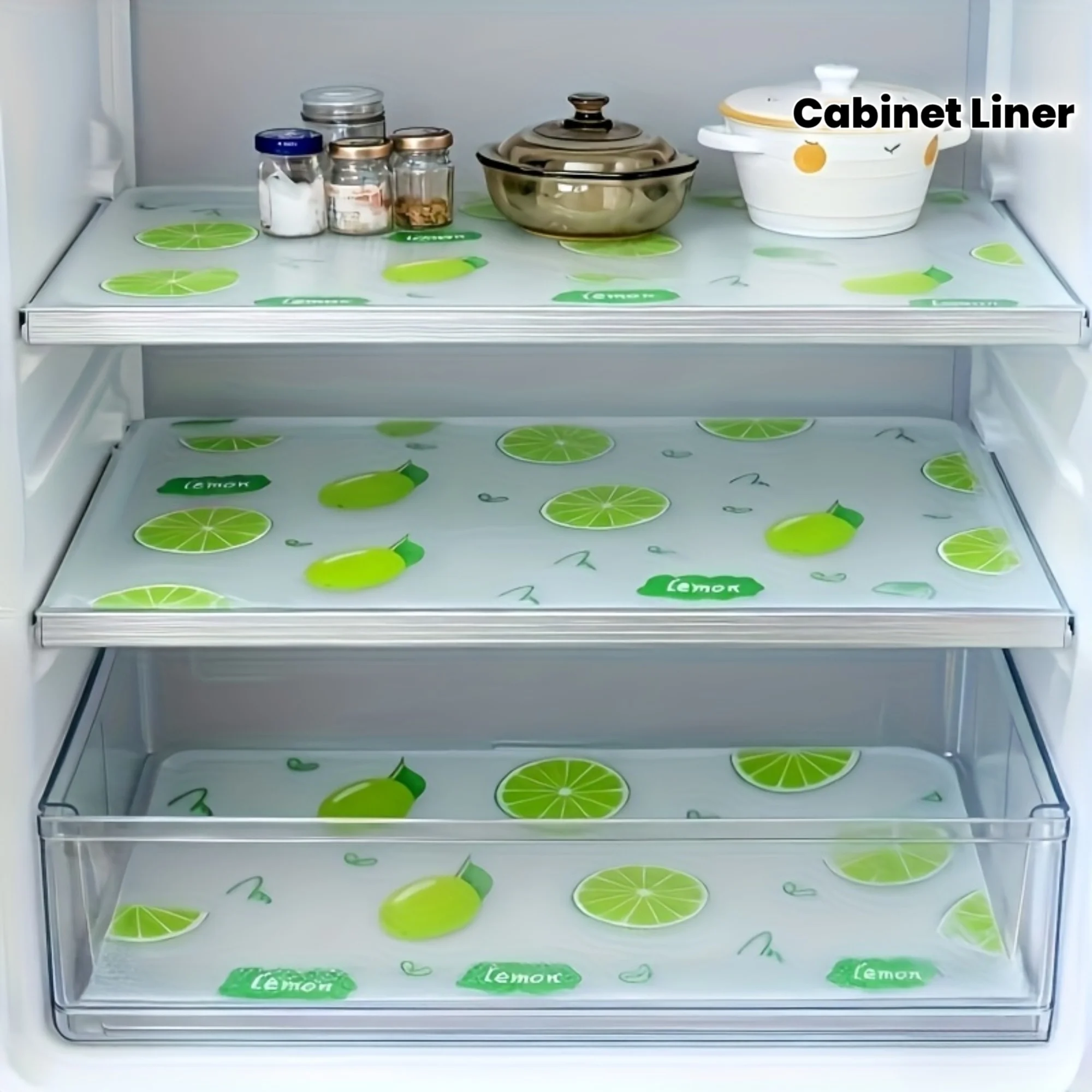 4PCS EVA Kühlschrank Pad Wasserdicht Anti-öl Kann Geschnitten Werden Gewaschen Küche Tischset Schublade Schuh Schrank Regale kühlschrank Pad Hause