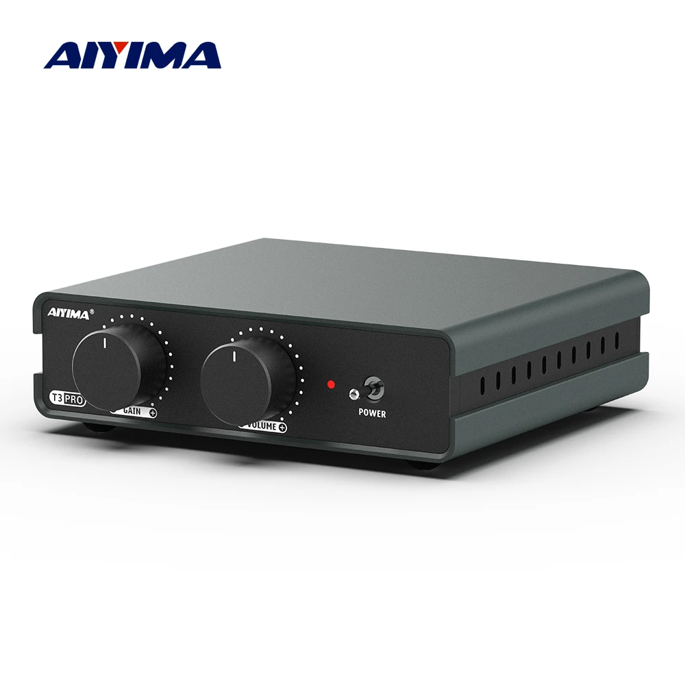 AIYIMA T3 PRO MM/MC Phono Vorverstärker Vinyl Plattenspieler Home Audio Hifi Plattenspieler Vorverstärker Verstärker Phonograph AC12V Versorgung