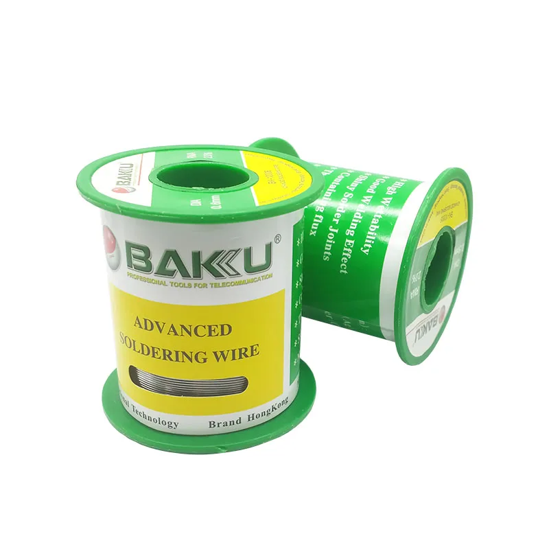BAKU 0,2/0,3/0,4/0,5/0,6 mm 2,0 % bleifreier, schmelzender Kolophoniumkern-Lötdraht Image
