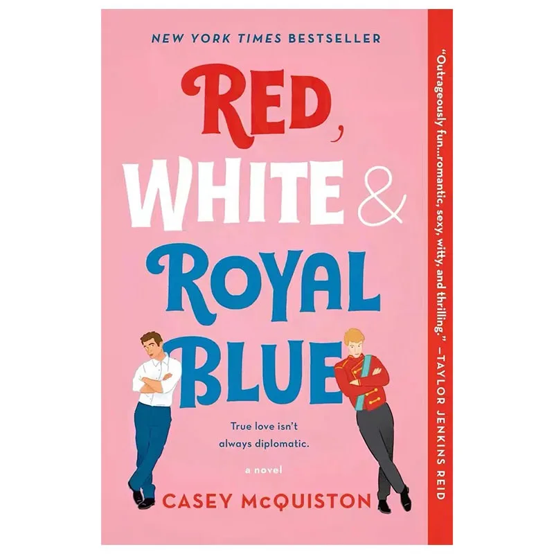 1 Buch rot, weiß & königsblau von casey mcquiston Taschenbuch das Bestseller buch Image