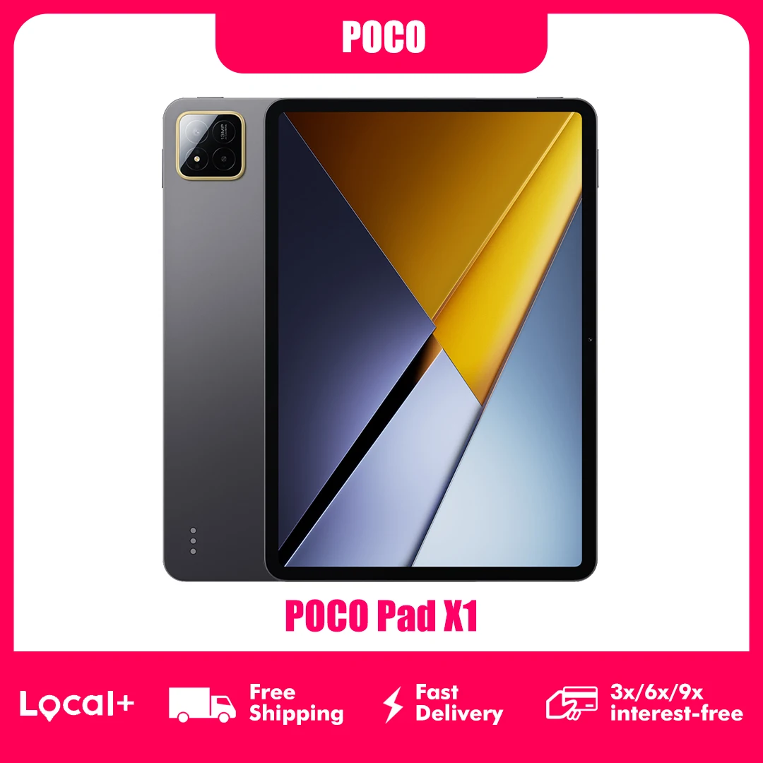 POCO Pad X1 8 GB 512 GB Tablet-PC 11'' 144 Hz Wi-Fi 6E 8850 mAh Image