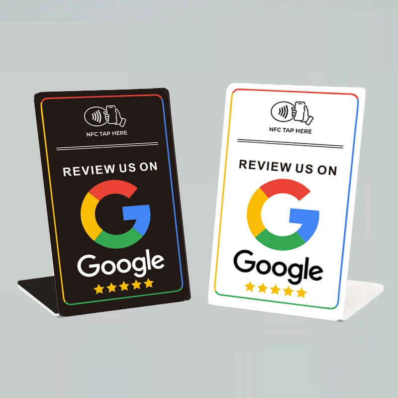 NFC-Tap Google Review Stand 5-Sterne-Google-Rezensionen einfach gemacht Image