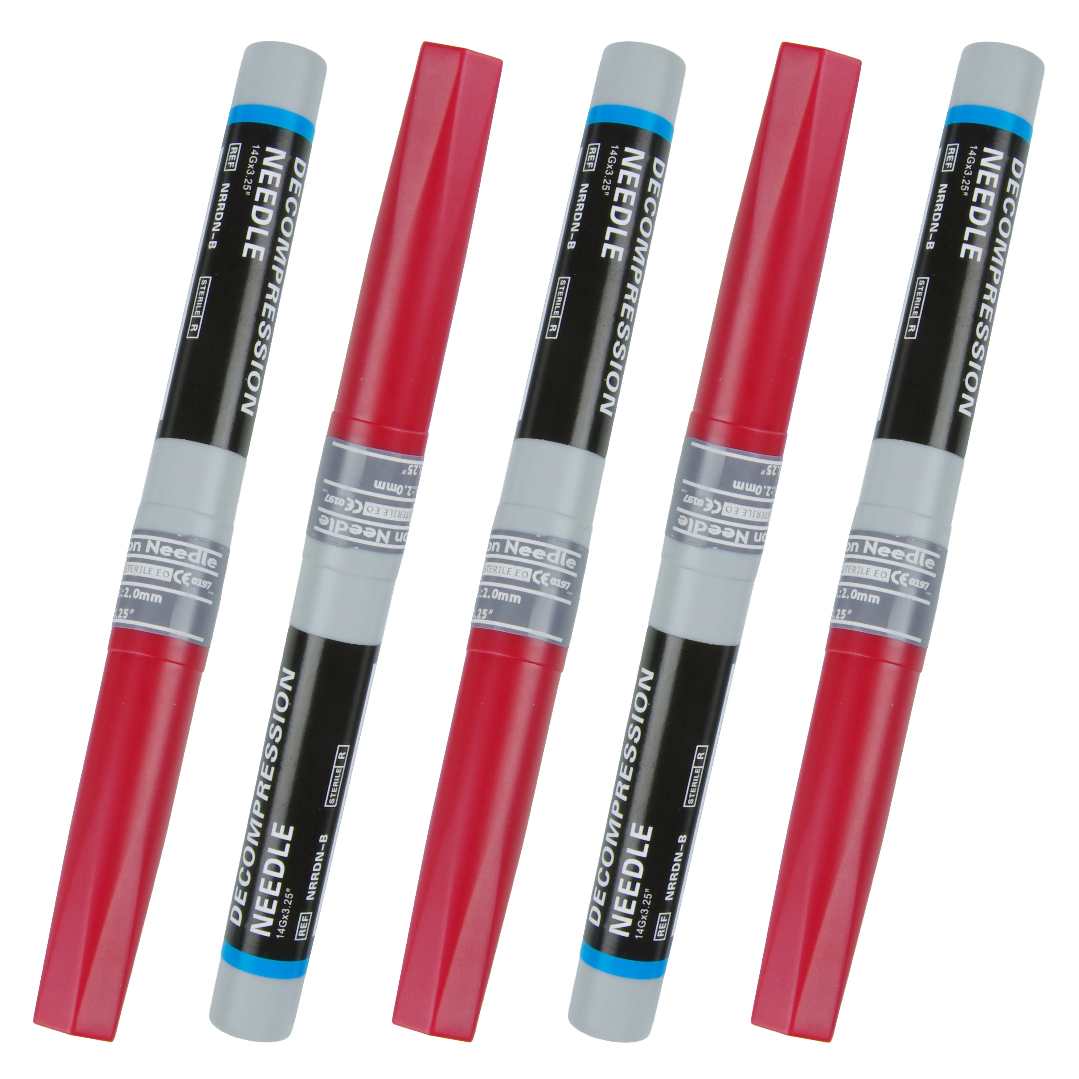 Sanke Rescue Pneumothorax Nadel Trauma Medical Ifak Brustkatheter Nadelkatheter 50g Nadel Dekompression Edc Erste-Hilfe-Set Image