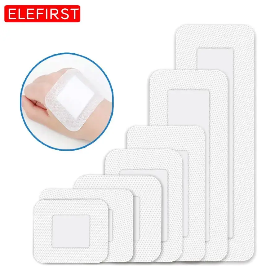 10 stücke Wasserdicht Atmungsaktiv Sterile Dressing Gips Wunde Hämostase Aufkleber Kissen Klebstoff Erste Hilfe Verband Notfall Kit Image