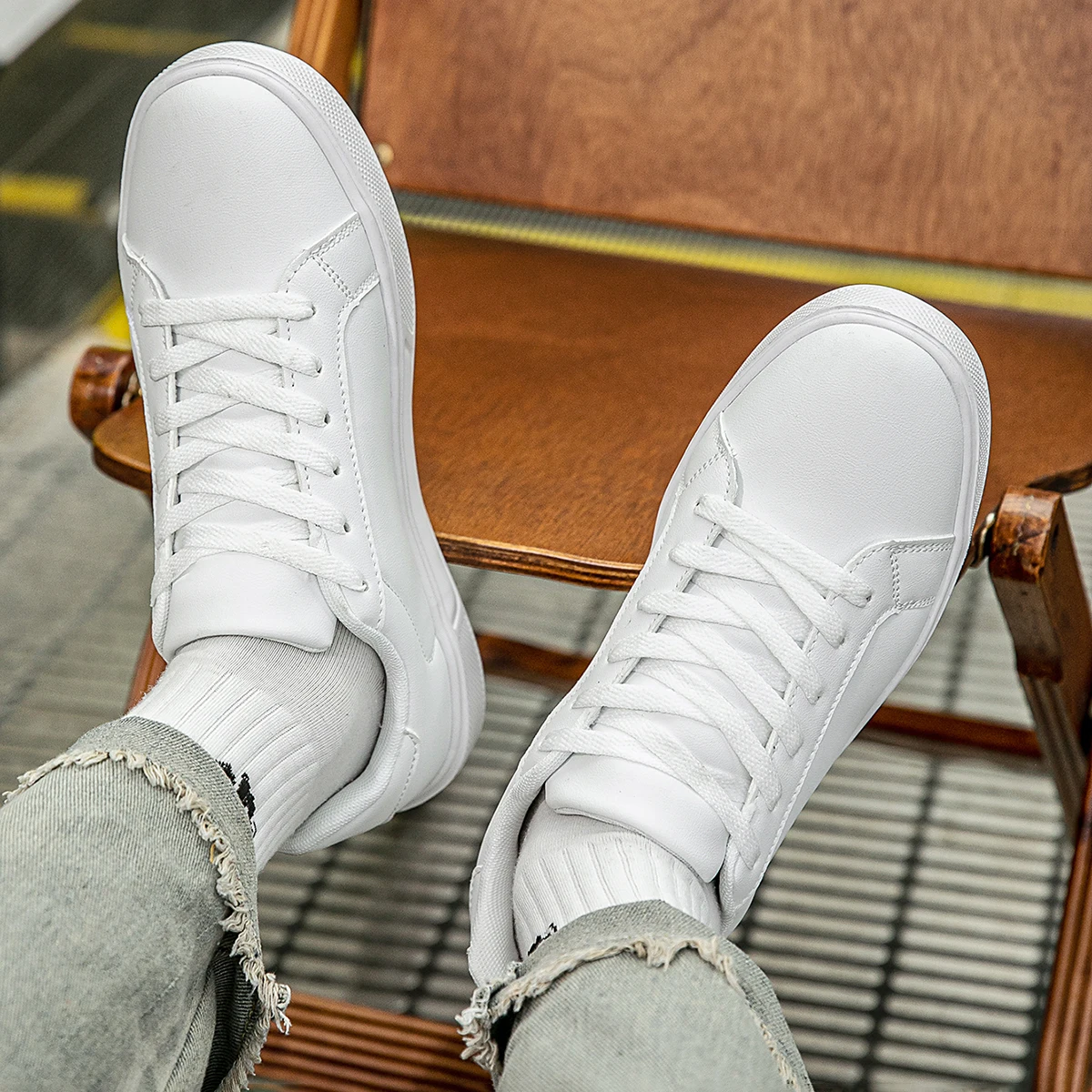 PU Leder Männer Schuhe Turnschuhe Trend Casual Schuhe Freizeit Männlichen Turnschuhe Schuhe Männer Vulkanisierte Schuhe Paar Schuhe Frauen Schuhe