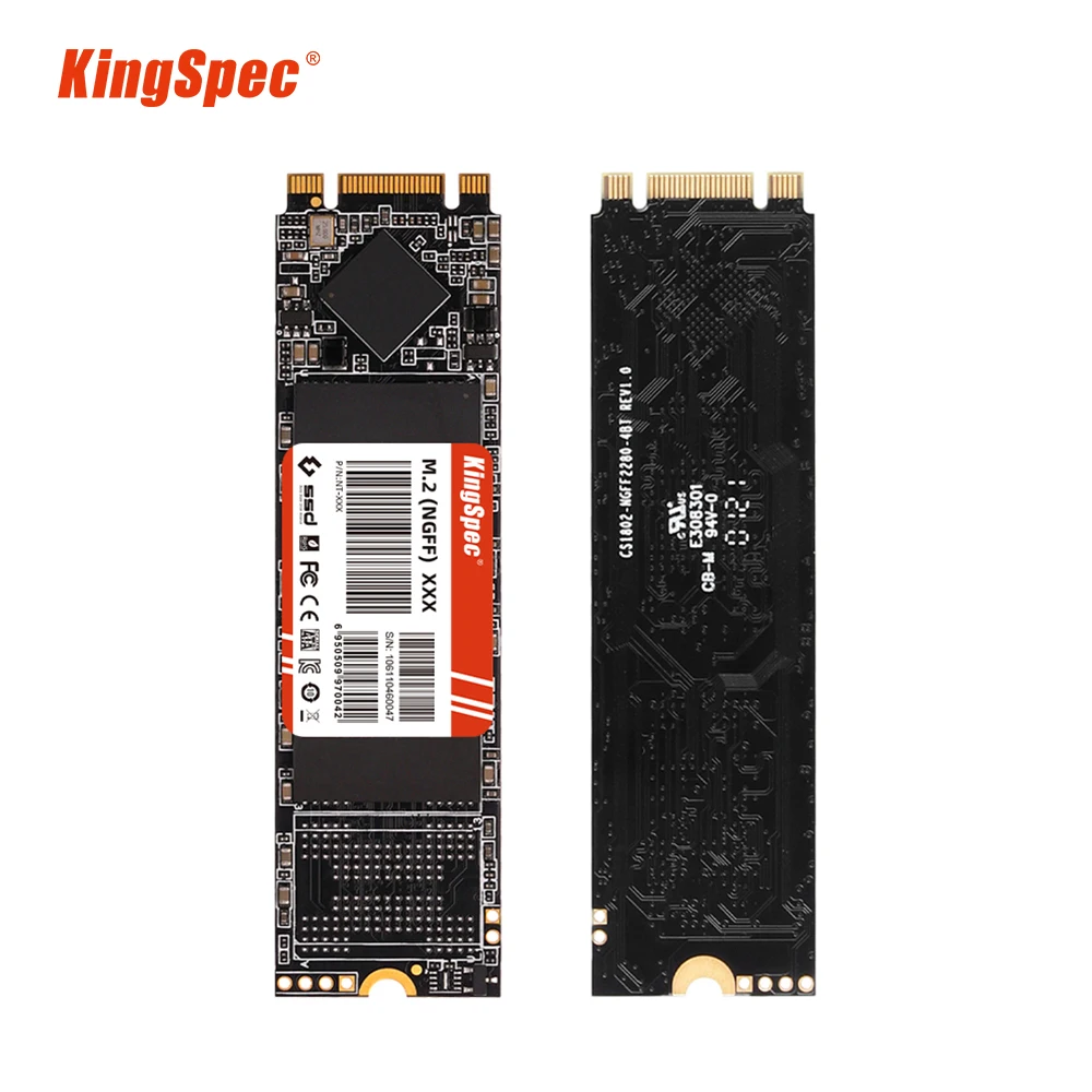 KingSpec NGFF M2 SSD 2280 SATA 128 GB 256 GB 512 GB 1 TB M.2 SSD Interne Festplatte Solid State für Desktop Laptop Notebook Lenovo Image