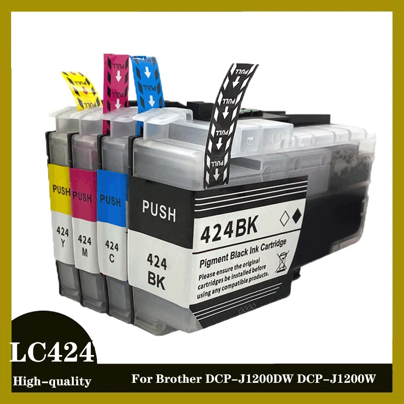 Lc424 standard LC-424 kompatible tinten patrone für bruder DCP-J1200DW DCP-J1200W DCP-J1200WE printer 【 norden amerika 】 Image