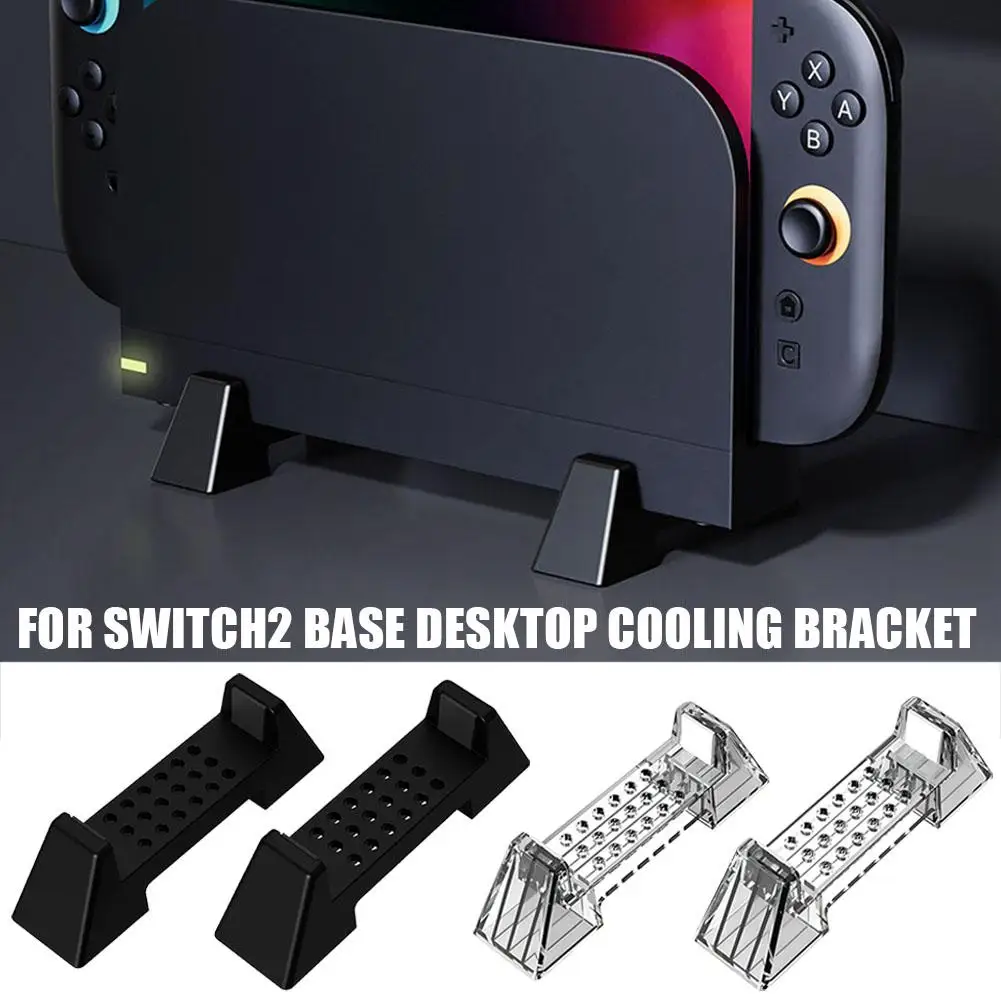 Spielkonsole Ständer Basis Halterung Für Schalter 2 Spielkonsole Kühlung Halter Display Rack Spiel Zubehör Image