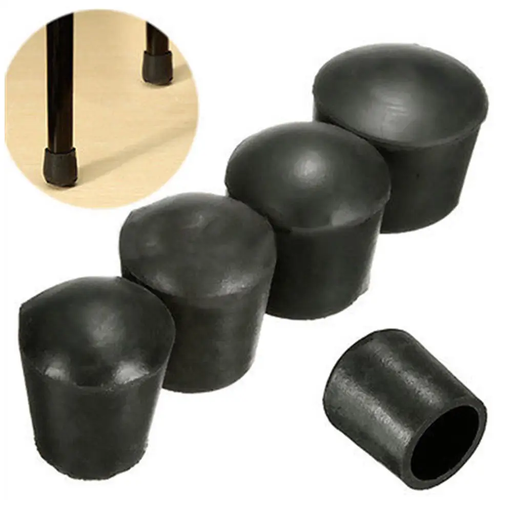 4 Teile/satz Nicht-slip Gummi Füße Stuhl Pads Anti Scratch Möbel Beine Tisch Füße Kappen Boden Schutz Gummi Beine für Möbel