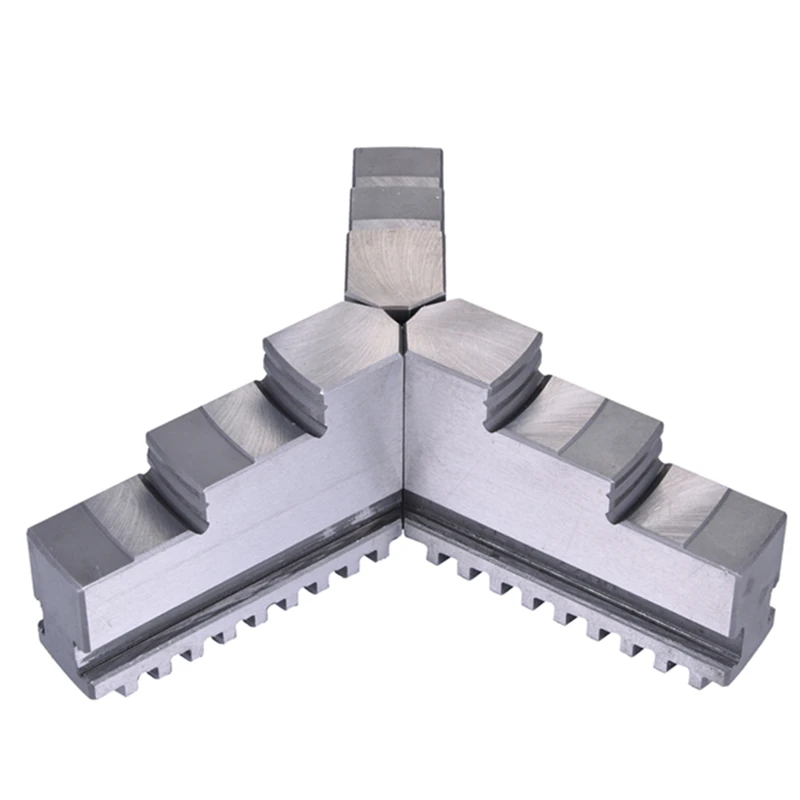3 Teile/satz Positive Klaue K11-80 K11-100 K11-125 K11-130 K11-160 K11-200 Universal Drei-backen Chuck Klaue Karte Fuß Mechanische Drehmaschine Image