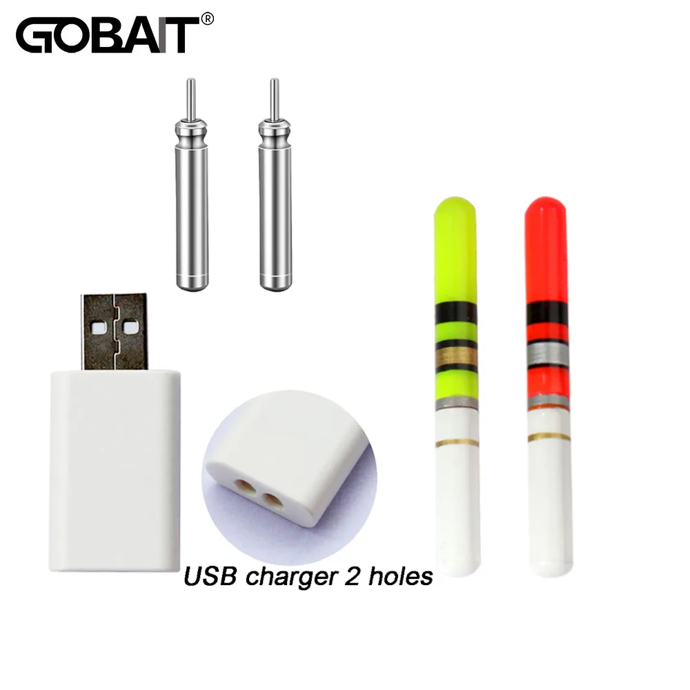LED CR322 Wiederaufladbare Licht Stick Stange Leuchtende 3V Lithium-Batterie USB Ladung Angeln Float Tackle Nacht Helle Leuchtstofflampe Image