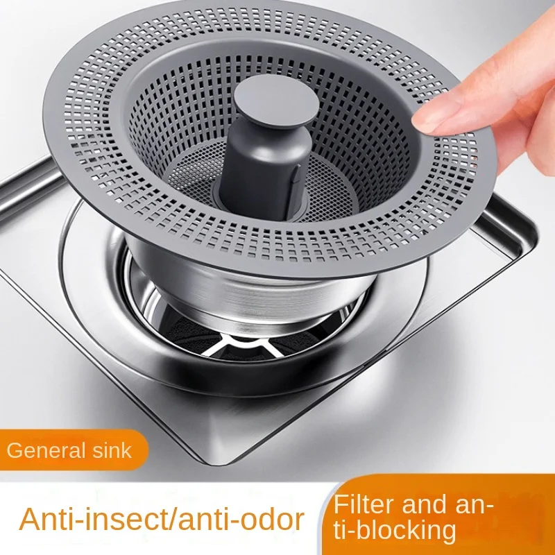 Us/eu Küchen spüle Bounce Core Abfluss sieb Spüle Abfluss sieb Spüle Stopper Edelstahl Küchen ablass schraube Filters ieb