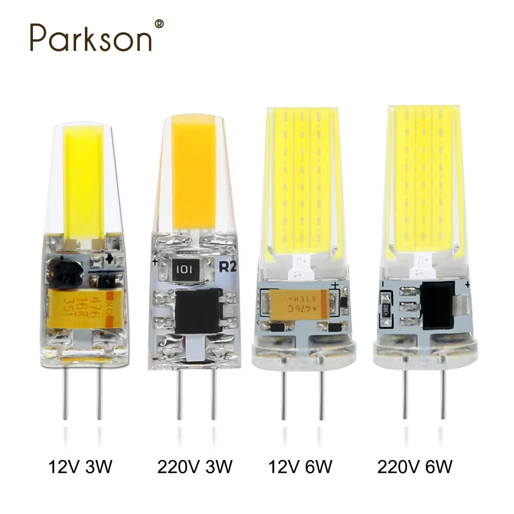 Dimmbare G4 G9 E14 LED Birne COB Ersetzen Halogen Lampen Birne AC DC 12V 220V Kerze Licht für Kristall Kronleuchter Scheinwerfer Beleuchtung