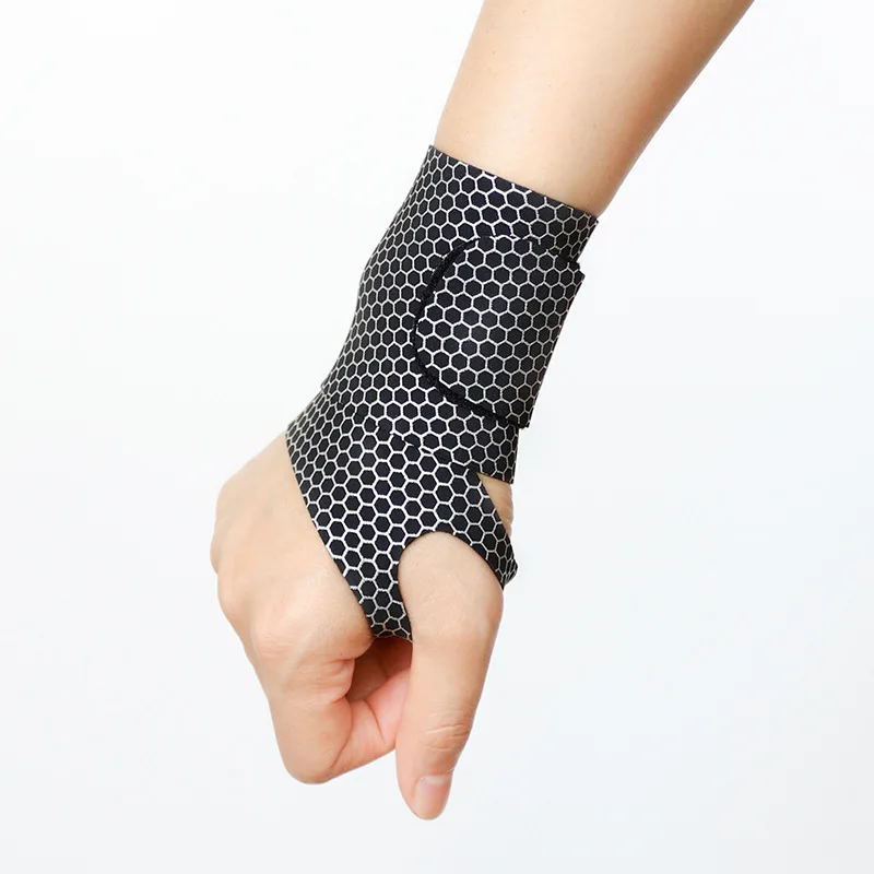 Verstellbares, ultradünnes Handgelenkband zur Schmerzlinderung bei Verstauchungen, atmungsaktive Unterstützung für Fitnessübungen, Arthritis, Sehnenentzündung, Karpaltunnelsyndrom Image