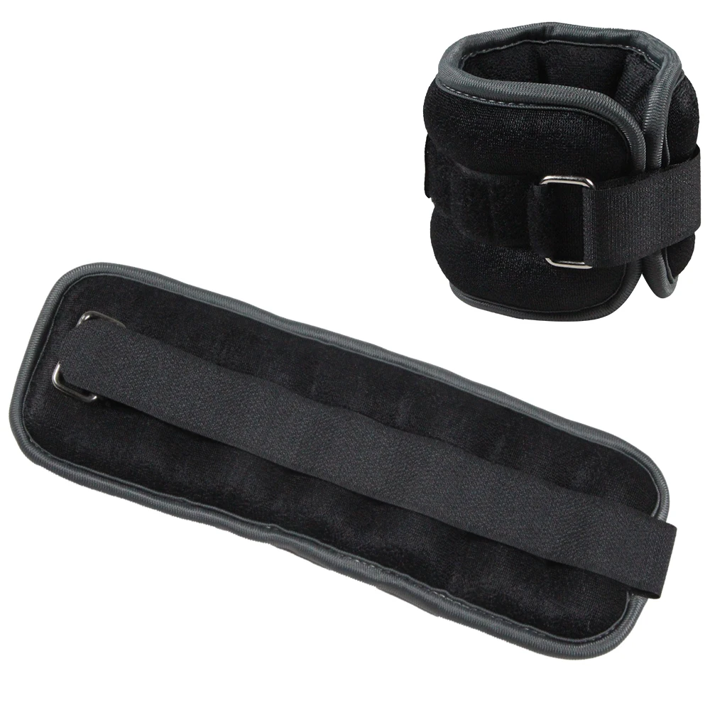 1 Paar verstellbare Knöchelgewichte (0,5 kg/1 kg) – Bein- und Armgurte aus Neopren für Fitness, Therapie und Heimtraining
