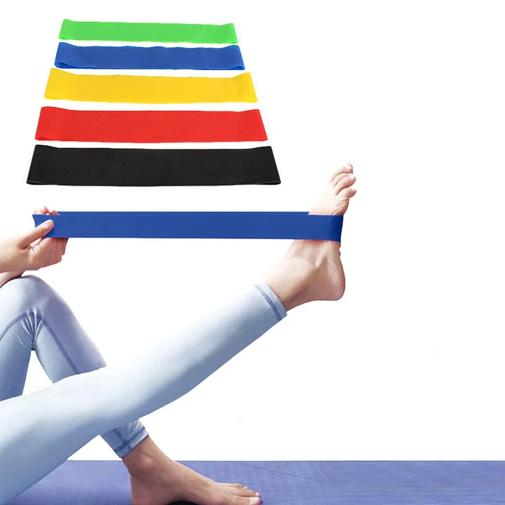 Fitness Elastisches Band Widerstandsband Yoga Übung Training Gym Fitness Sport Ring Sport Crossfit Widerstandsbänder