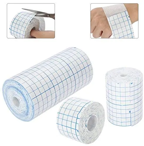 Vliesstoff, atmungsaktives Klebeband, Hautheilung, schützender weicher Stoff, selbstklebender antibakterieller Wundverband, Fixierungsverband Image