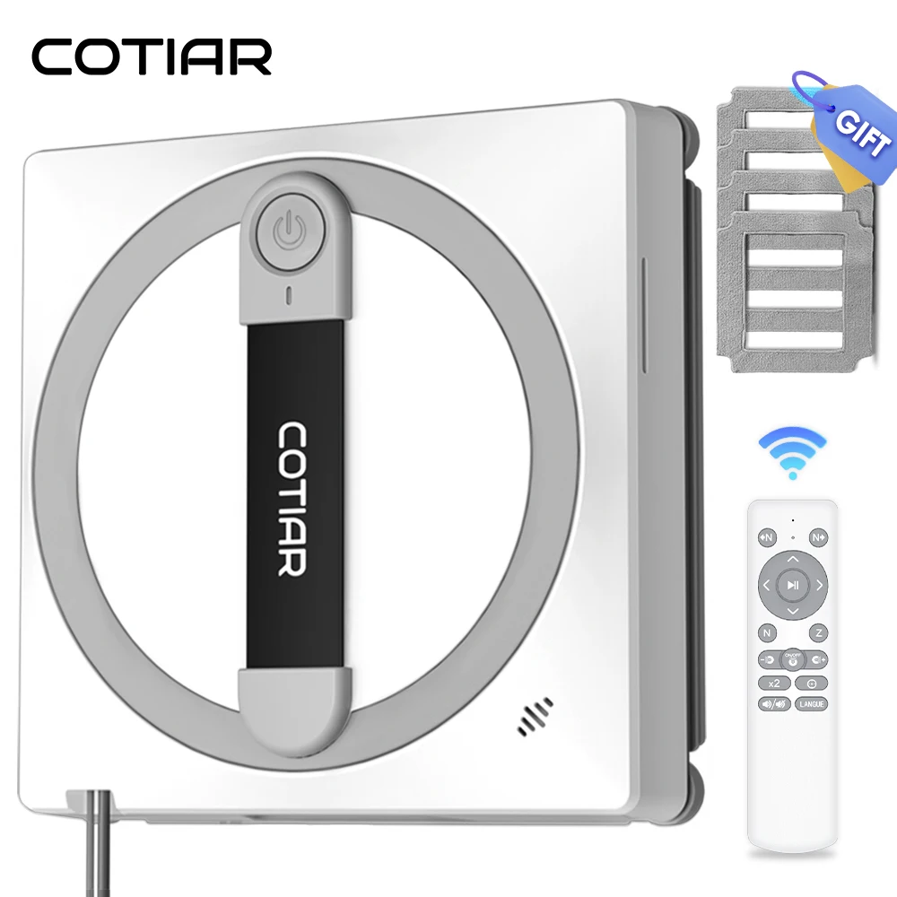 COTIAR Winbot W10 3100Pa Roboter-Fensterreiniger 5 Reinigungsmodi Elektrisch Smart Home App- & Fernbedienung Image