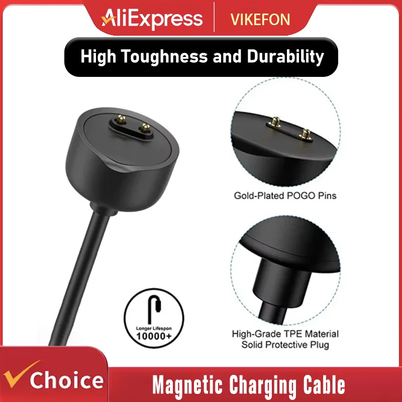 Magnetisches Ladekabel für Xiaomi Mi Band 8 7 6 5 4 3 USB-Ladekabel für MiBand 2 Ladekabel für Smart-Armband-Ladegeräte Image