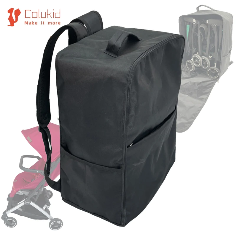 Baby Kinderwagen Zubehör Reisetasche Rucksack Buggy Aufbewahrungstasche kompatibel mit Cybex Libelle, GB Pockit+ All-City All-Terraim Image