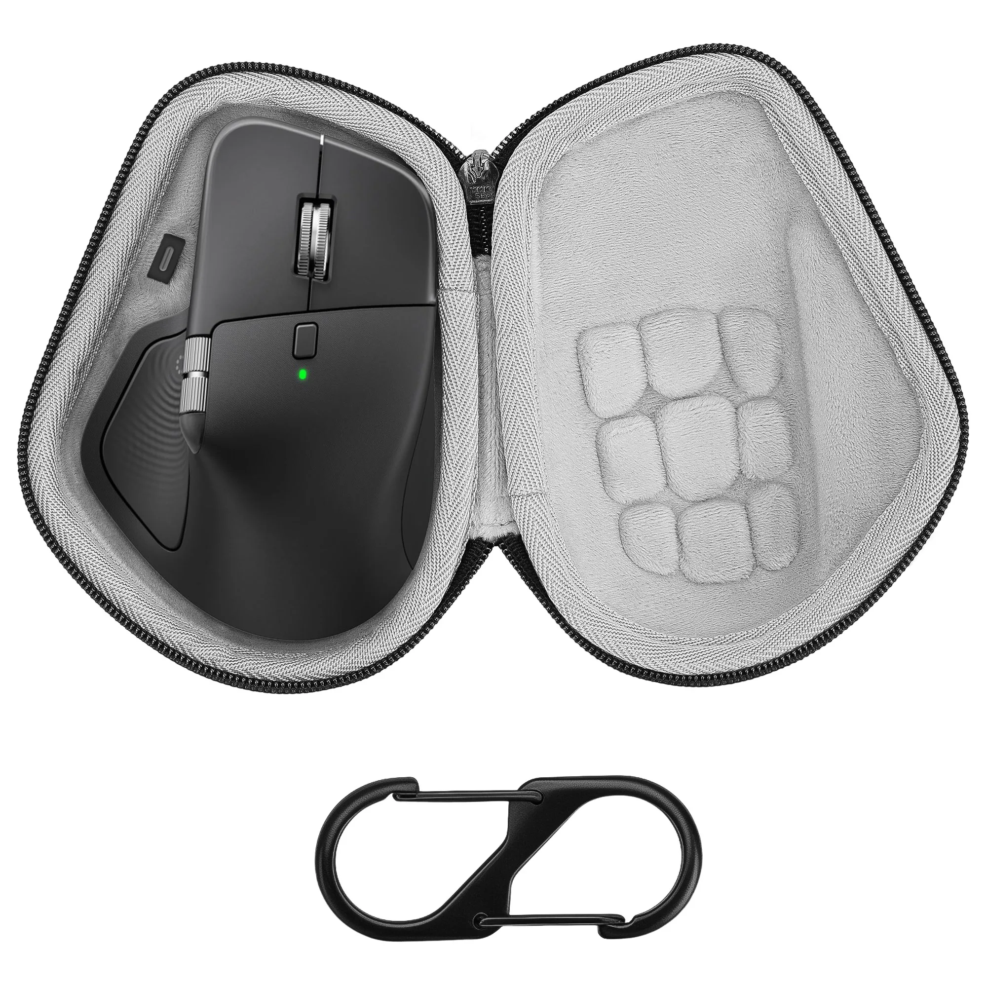 Geekria Hartschalen-Mäuseetui, kompatibel mit Logitech MX Master 4 / MX Master 3S / MX Master 3, EVA-Reisetasche Image