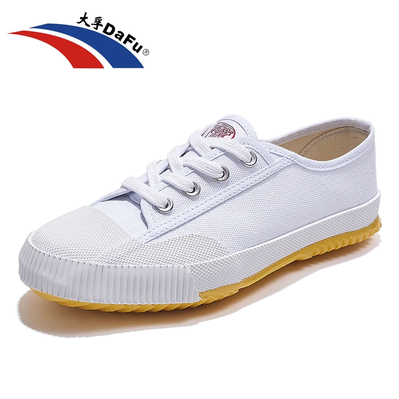 Dafu Original All White Schuhe Klassischer Stil Kampfsport Herren Damen Sneakers