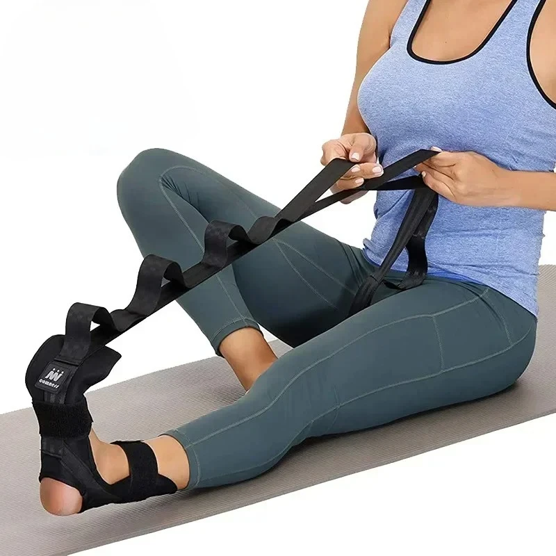 1pc Yoga Bein Stretching Band Flexibilität Stretching Band Rehabilitation Fitness Band Plantarfasziitis Training Gürtel Fuß Pflege Image