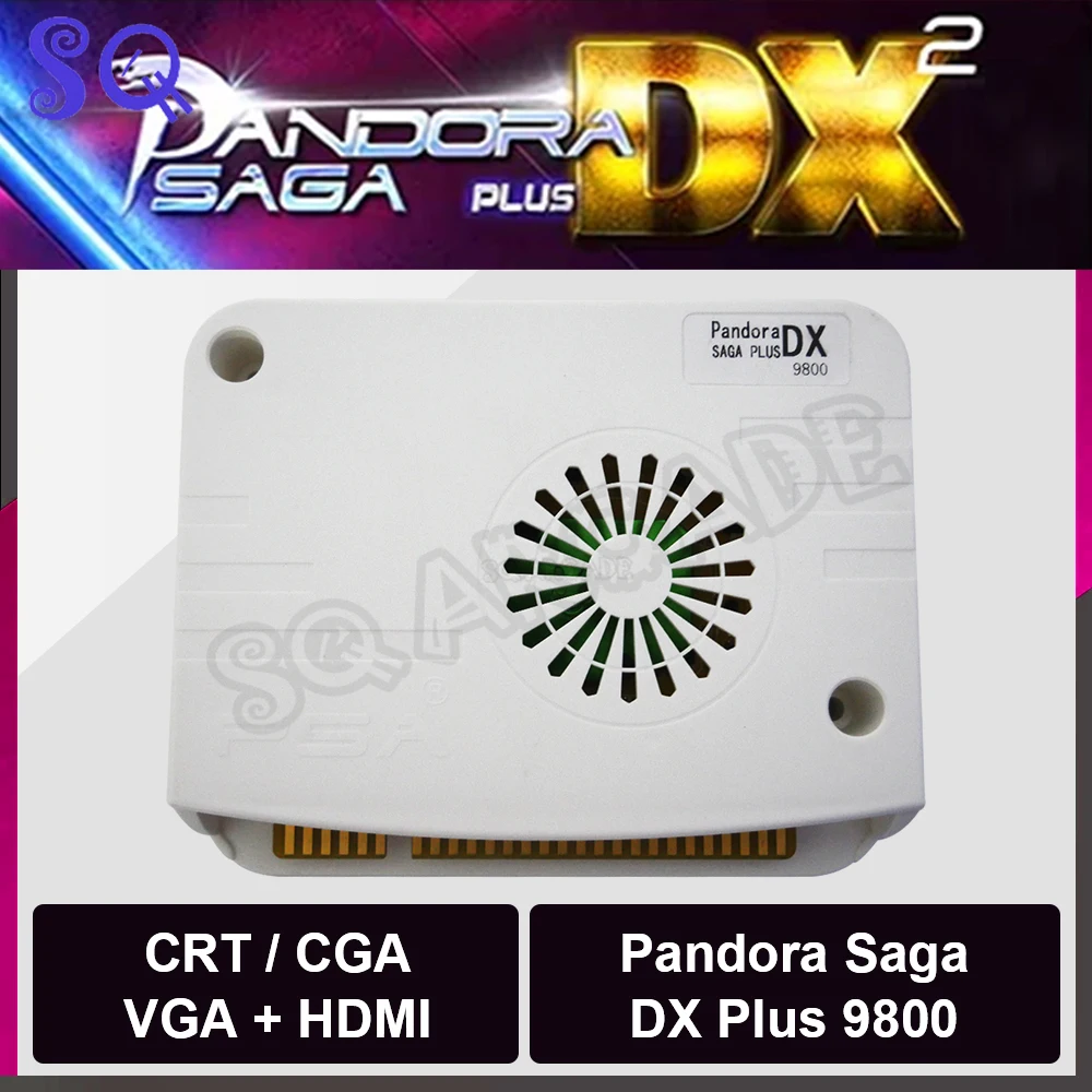 Pandora Saga Box DX2 Plus 9800 in 1 Arcade-Version Jamma Spielkonsole Schrankmaschine JAMMA Mainboard PCB Multi HDMI VGA CRT Image